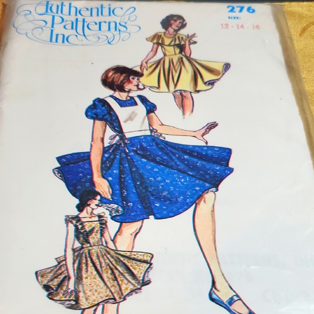 ♥️LOVED Authentic Patterns Inc Vintage Dress Pattern